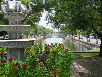 Moat around Chiang Mai, Thailand