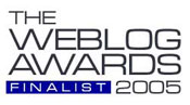 2005 Weblog Award Finalist