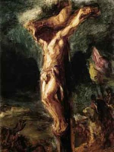 Christ on the Cross, Eugene Delacroix