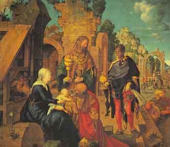 The Adoration of the Magi, Albrecht Dürer